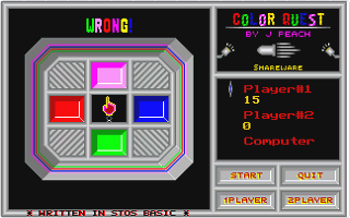 Color Quest atari screenshot